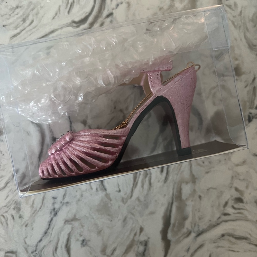 Metropolitan Museum of Art NY Shoe Christmas Ornament MMA Box 2016 Lot Of 7